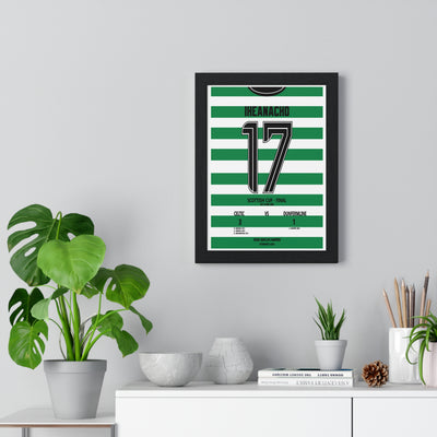 Celtic Scottish Cup Final 2026 poster Iheanacho 17 Hampden print