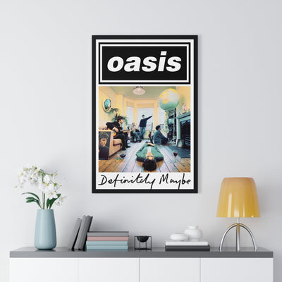 Oasis Definitely Maybe Album Artwork Maxi Poster
