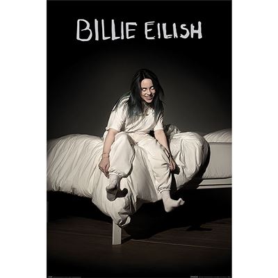 Framed Billie Eilish When We All Fall Asleep Album maxi poster
