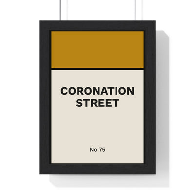 Personalised Street Sign Print | Custom Monopoly Style Poster