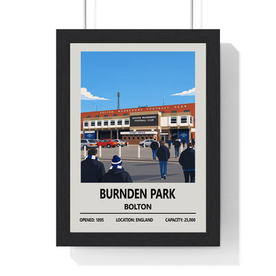 Bolton Wanderers Burnden Park Stadium Print