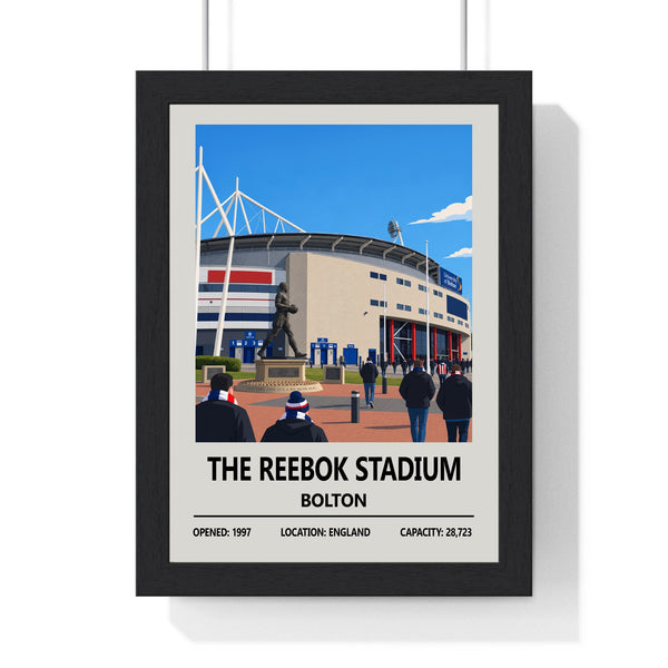 Bolton Wanderers Reebok Stadium print framed wall art