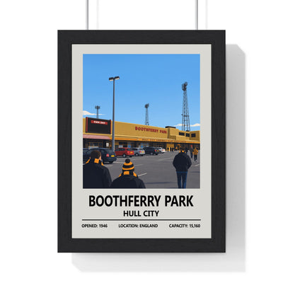 Hull City Boothferry Park Stadium Print