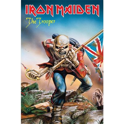 Framed Iron Maiden The Trooper Eddie Artwork maxi poster