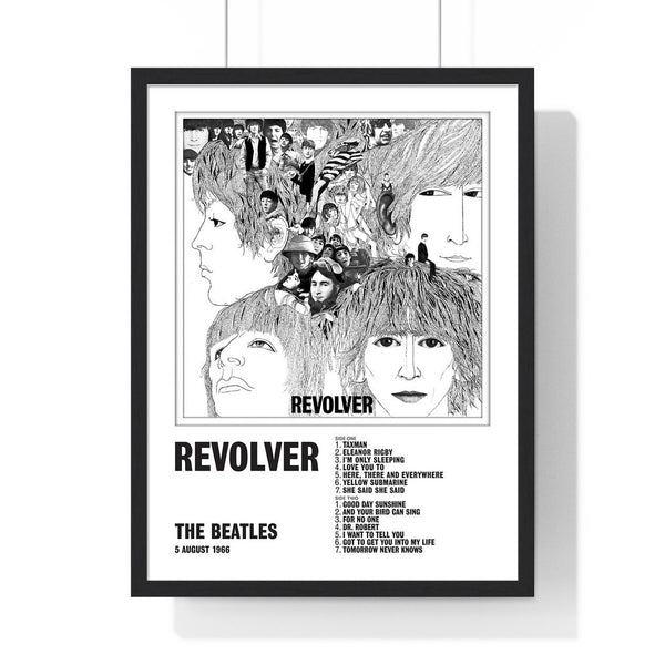 The Beatles Revolver Collector Print Framed or Unframed 30x40cm Music Poster - The Beatles wall art main framed product image