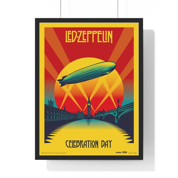Led Zeppelin Celebration Day Framed or Unframed 30x40cm Music Poster - Led Zeppelin wall art main framed product image