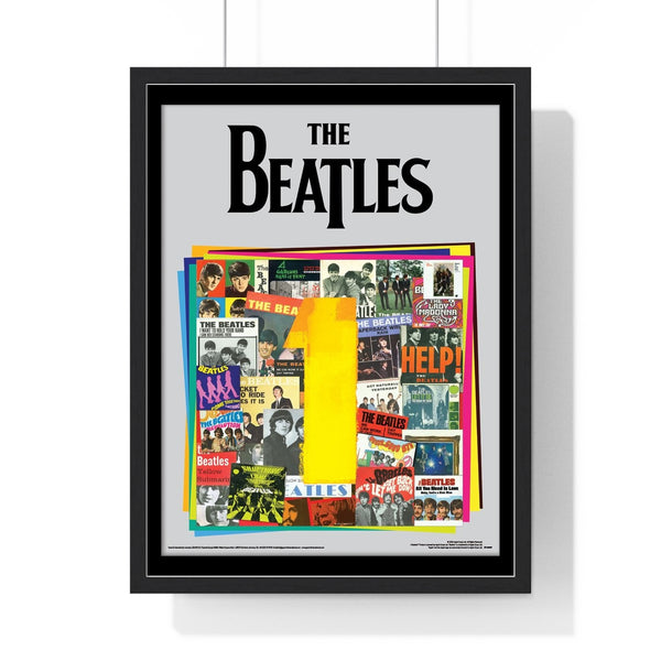 The Beatles Albums Framed or Unframed 30x40cm Music Poster - The Beatles wall art main framed product image