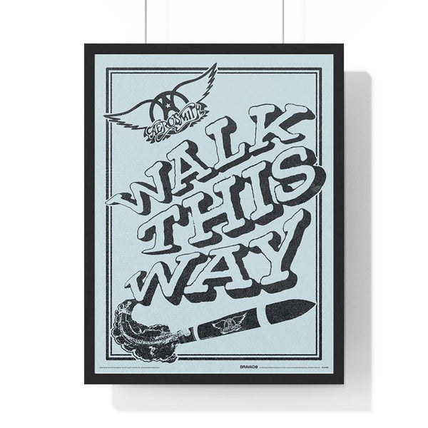 Aerosmith Walk This Way Framed or Unframed 30x40cm Music Poster - Aerosmith wall art main framed product image