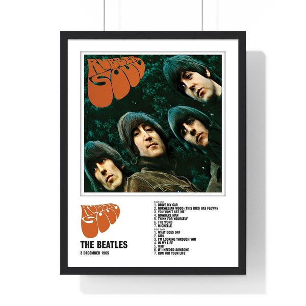 The Beatles Rubber Soul Collector Print Framed or Unframed 30x40cm Music Poster - The Beatles wall art main framed product image