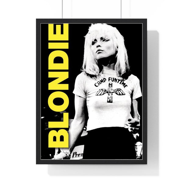 Blondie Live Framed or Unframed 30x40cm Music Poster - Blondie wall art main framed product image