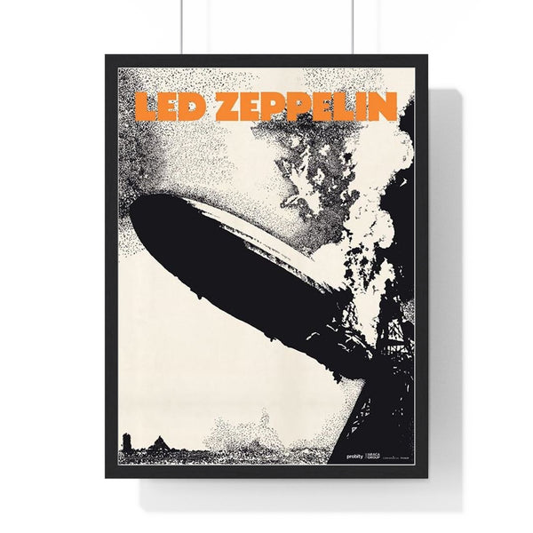Led Zeppelin Led Zeppelin I Framed or Unframed 30x40cm Music Poster - Led Zeppelin wall art main framed product image
