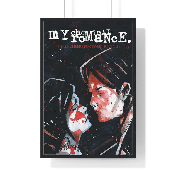 My Chemical Romance Three Cheers for Sweet Revenge maxi poster framed wall art
