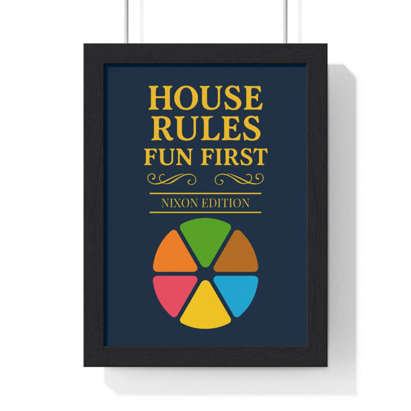 Personalised Family Trivia Print personalised poster print by Poster Kingz