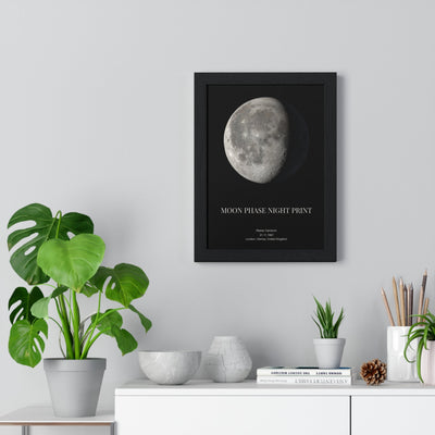 Framed personalised print
