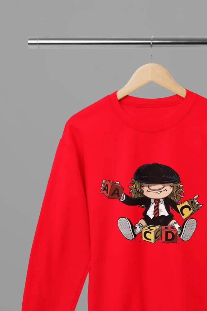 Clothing AC/DC Baby Blocks Parody T-Shirt or Sweatshirt – Funny Rock Band Gift Poster Kingz
