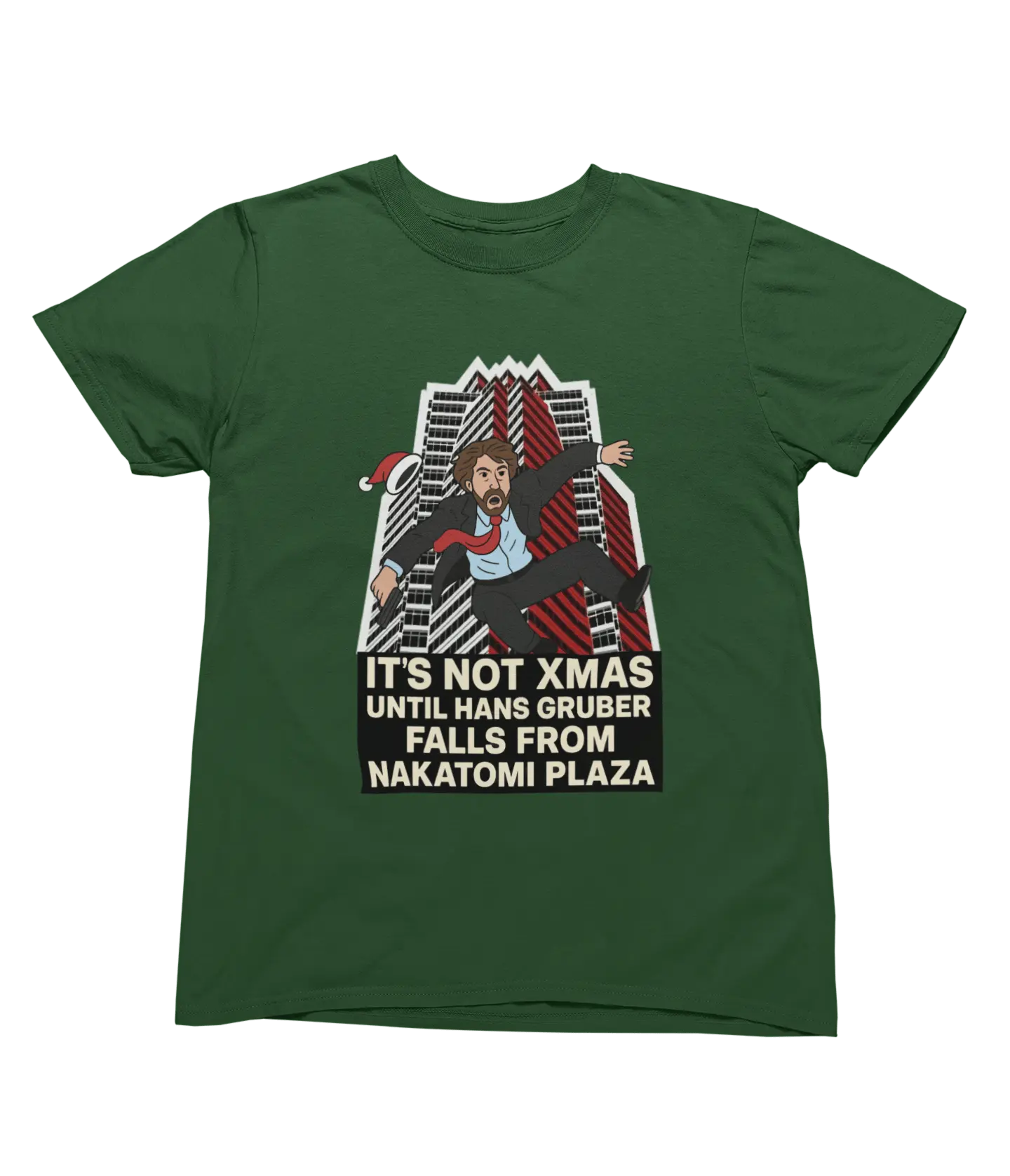 Clothing Die Hard Christmas Sweatshirt & T-Shirt | Funny Hans Gruber Parody Poster Kingz