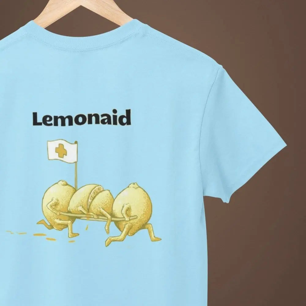 Clothing Lemonaid T-Shirt or Sweatshirt – Funny Fruit Pun Gift for Positivity Lovers Poster Kingz