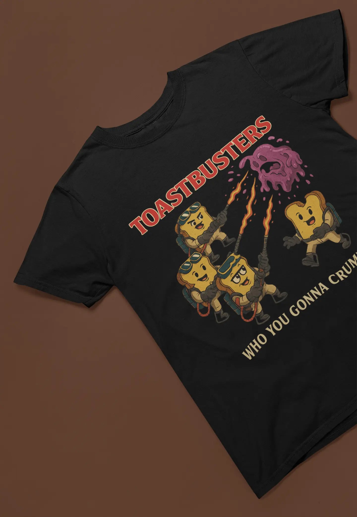 Clothing Toastbusters Parody T-Shirt – Ghostbusters Inspired Funny Design Poster Kingz
