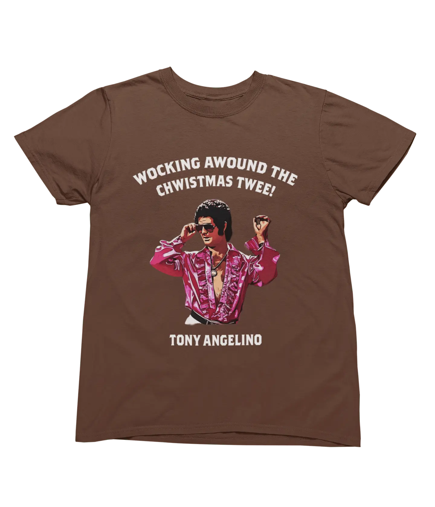 Clothing Tony Angelino Christmas Jumper | Funny Only Fools Parody T-Shirt Poster Kingz