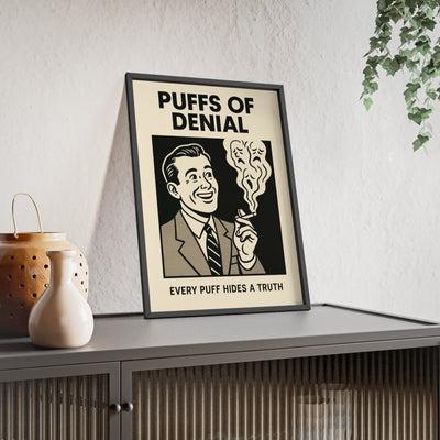 Framed Puffs of Denial poster