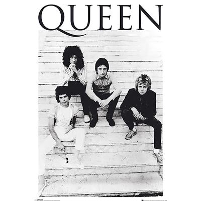 Framed Queen Classic Band Photo maxi poster