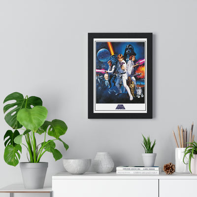 Star Wars A New Hope Star Wars poster wall art mockup