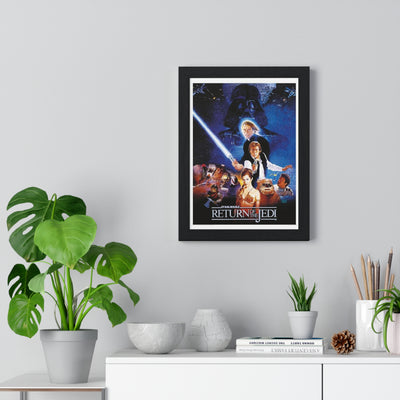 Star Wars Return Of the Jedi Star Wars poster wall art mockup