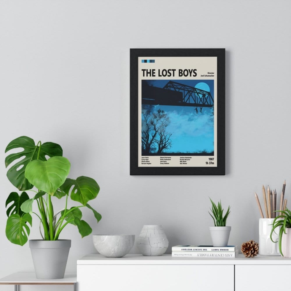 Framed The Lost Boys movie poster