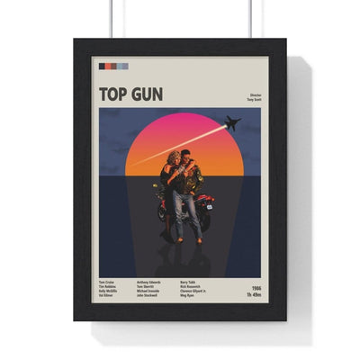Framed Top Gun: Maverick movie poster