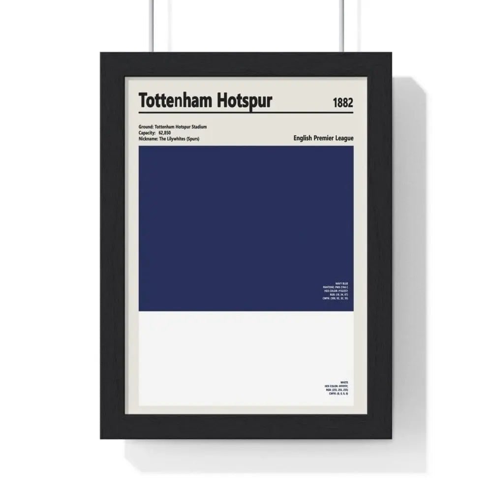 Tottenham Hotspur Colour Swatch Print