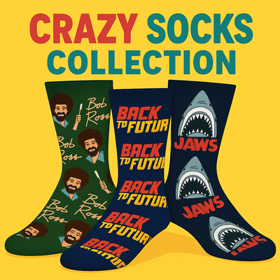 Crazy Socks Collection | Funny, Colorful & Unique Sock Designs