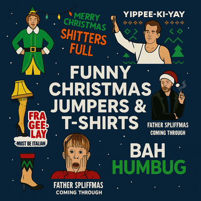 Funny Christmas T-Shirts & Jumpers - Poster Kingz