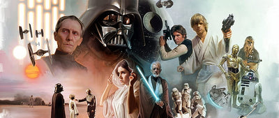 Officially licensed Star Wars Classics posters — 30x40cm framed and unframed wall art at Poster Kingz UK