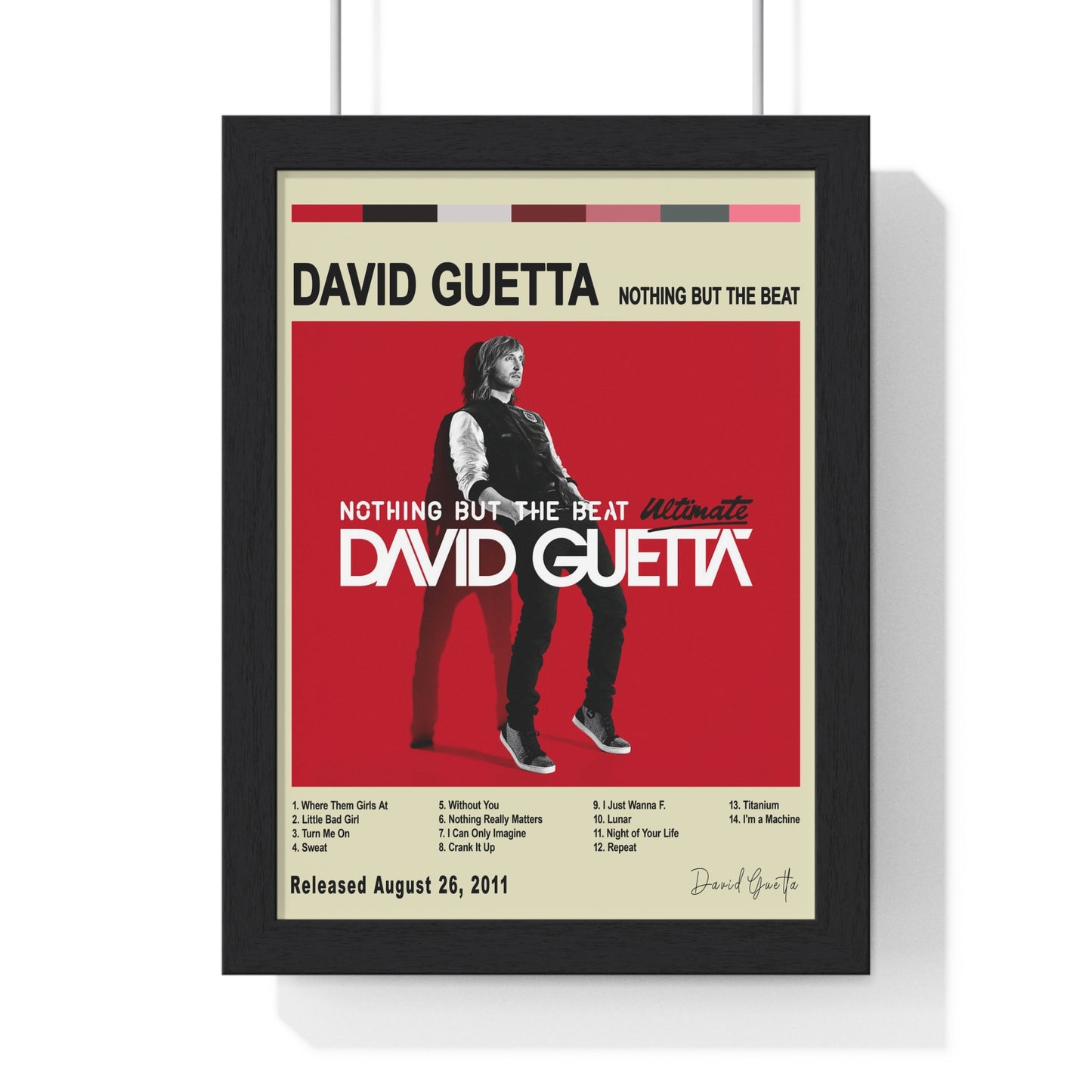 David Guetta - Nothing But the Beat Album Poster