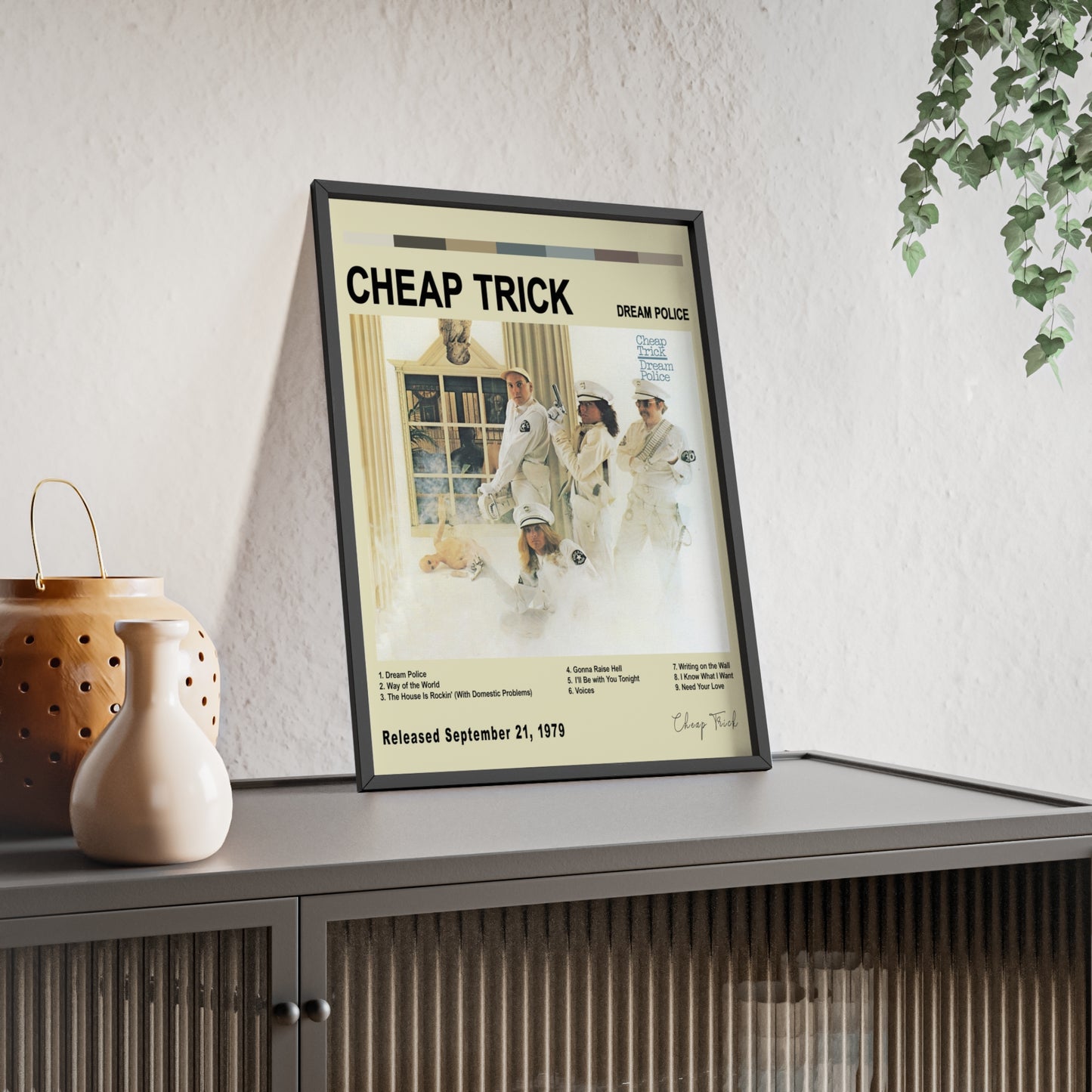 Cheap Trick - Dream Police Album Cover Poster