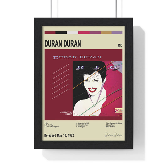 Duran Duran - Rio Album Poster