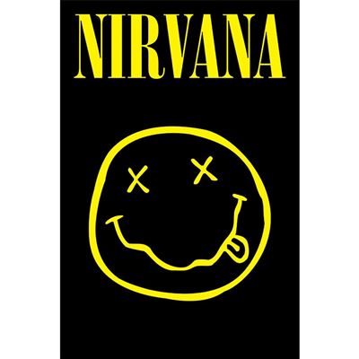Nirvana smiley logo maxi poster 61 x 91.5 cm wall poster