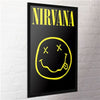 Nirvana smiley face logo maxi poster 24 x 36 inch wall poster