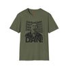Red t-shirt with Alan Partridge DAN! TV Comedy Parody