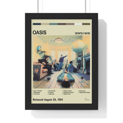 Oasis Album Poster