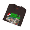 Light Blue t-shirt with Shitter's Full Christmas Christmas Vacation Parody