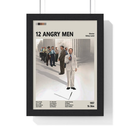 12 Angry Men Poster – Iconic Drama Art Print - Poster Kingz - A5 (unframed) - 