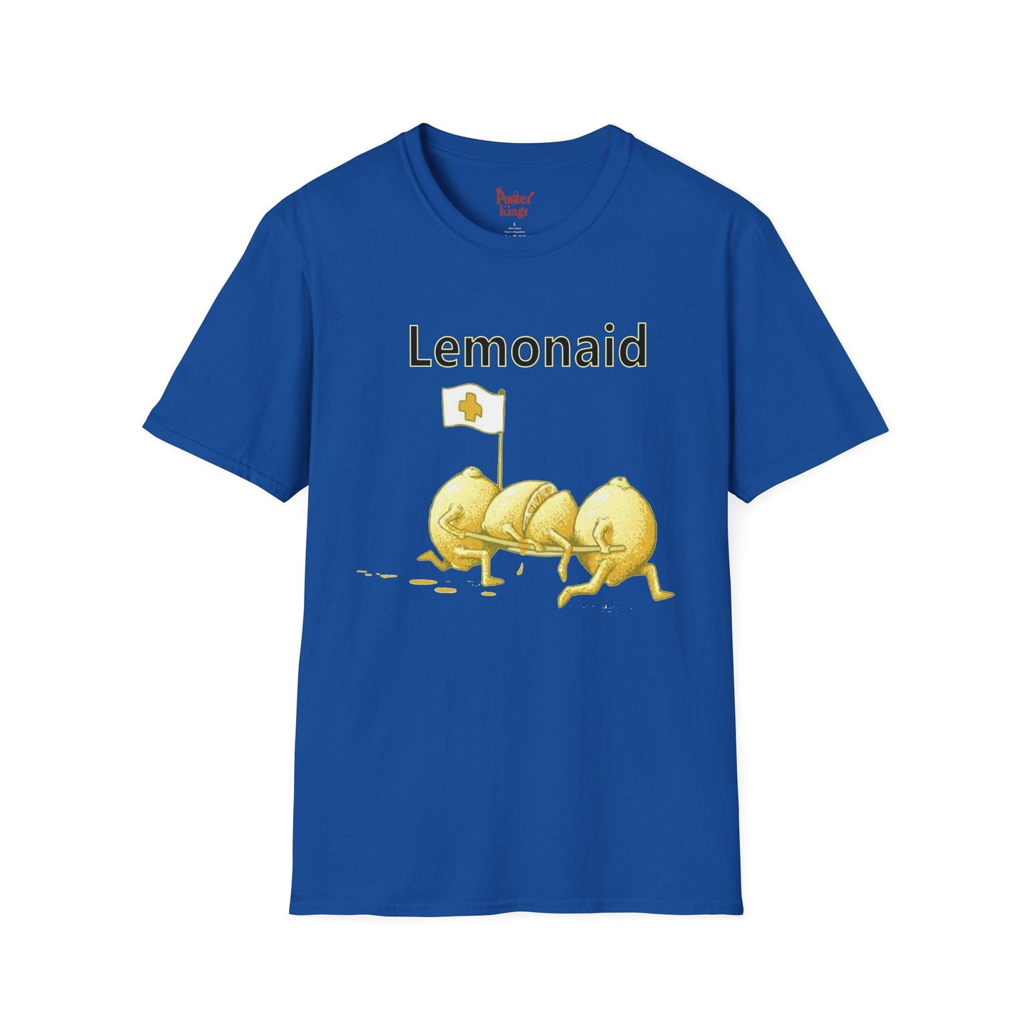 Black t-shirt with Lemonaid Lemon Pun for Nurses & Doctors