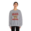 Black t-shirt with They're Only Noodles Michael Sweatshirt Horror Movie Parody