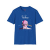 Red t-shirt with Pink Freud Parody Pink Floyd