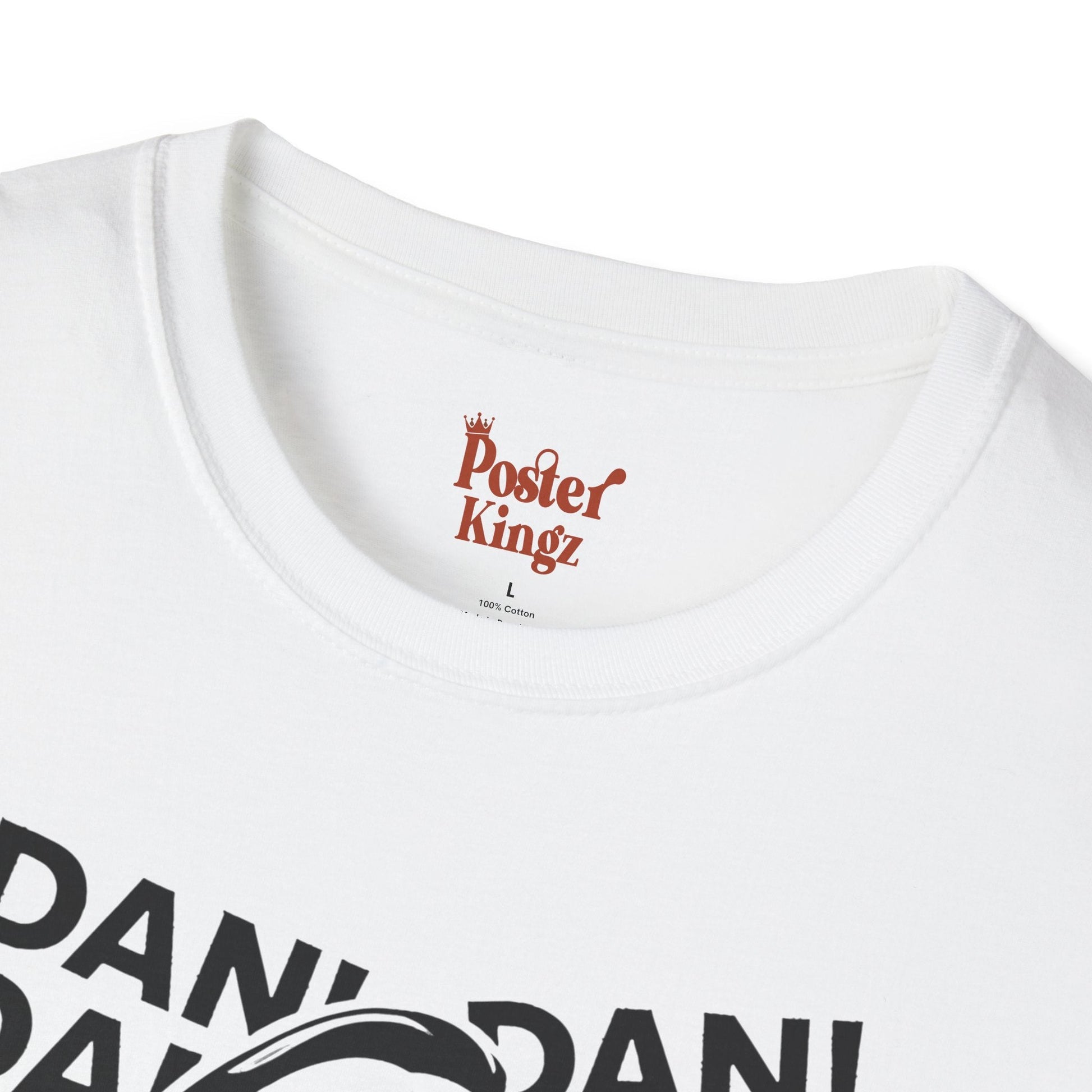 Grey t-shirt with Alan Partridge DAN! TV Comedy Parody