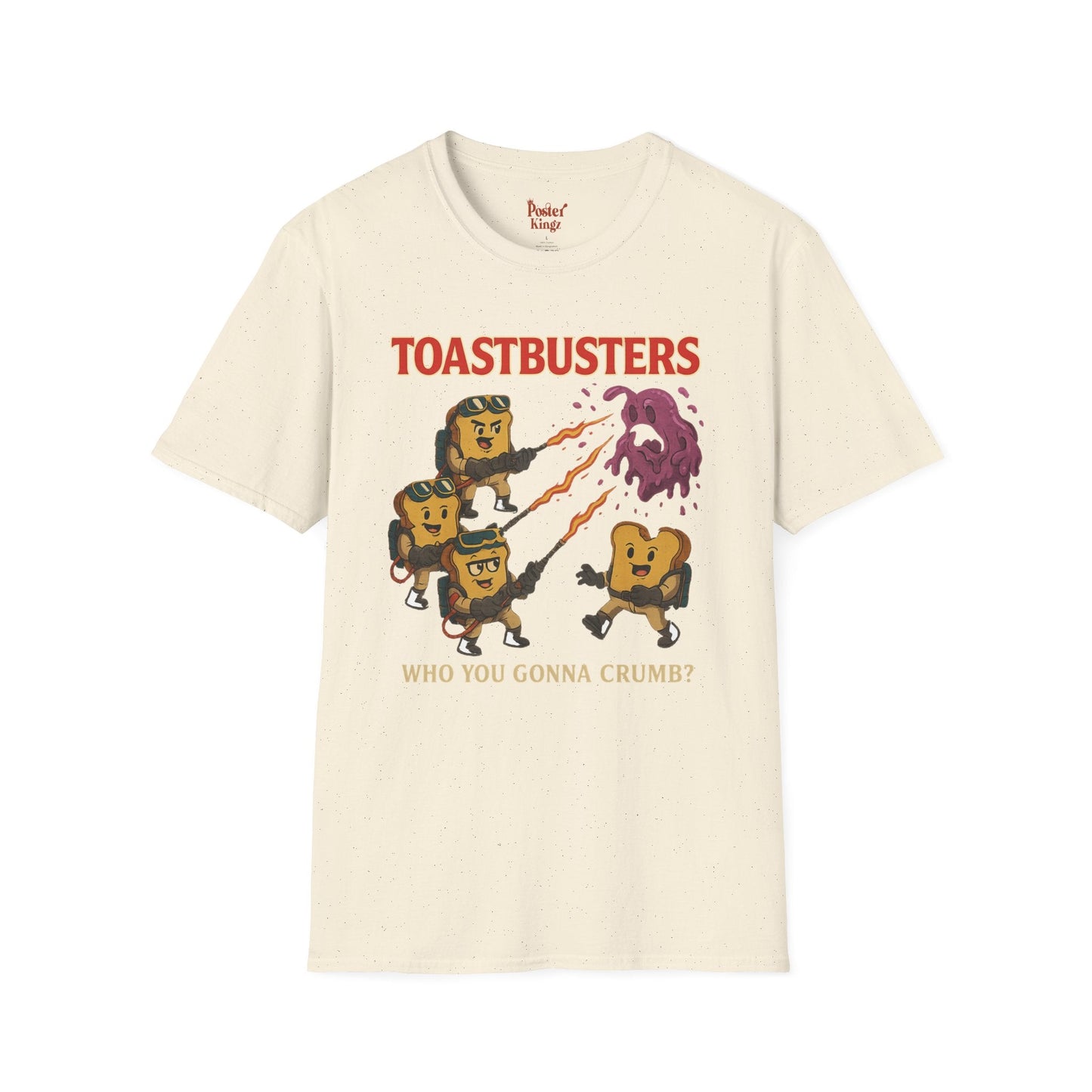 Green t-shirt with Toastbusters Ghostbusters Parody