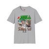 Black t-shirt with Shitter's Full Christmas Christmas Vacation Parody