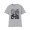 Black t-shirt with Alan Partridge DAN! TV Comedy Parody