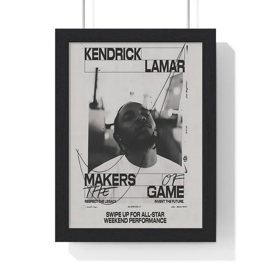 Stussy Nike "Kendrick Lamar" Poster